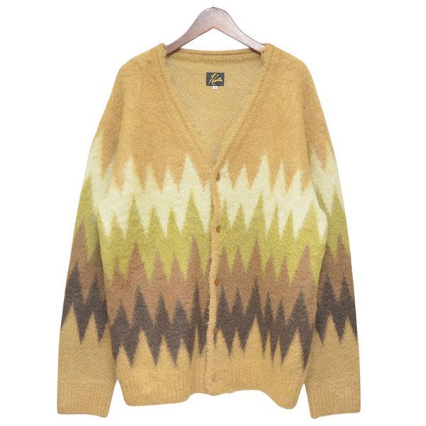 Needles Cardigan 2022Aw Mohair Zigzag Lq274 8054000241804
