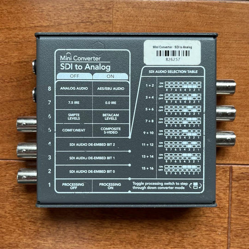 Blackmagic Design Other Blackmag Cdesign Converter Sdi To Analog
