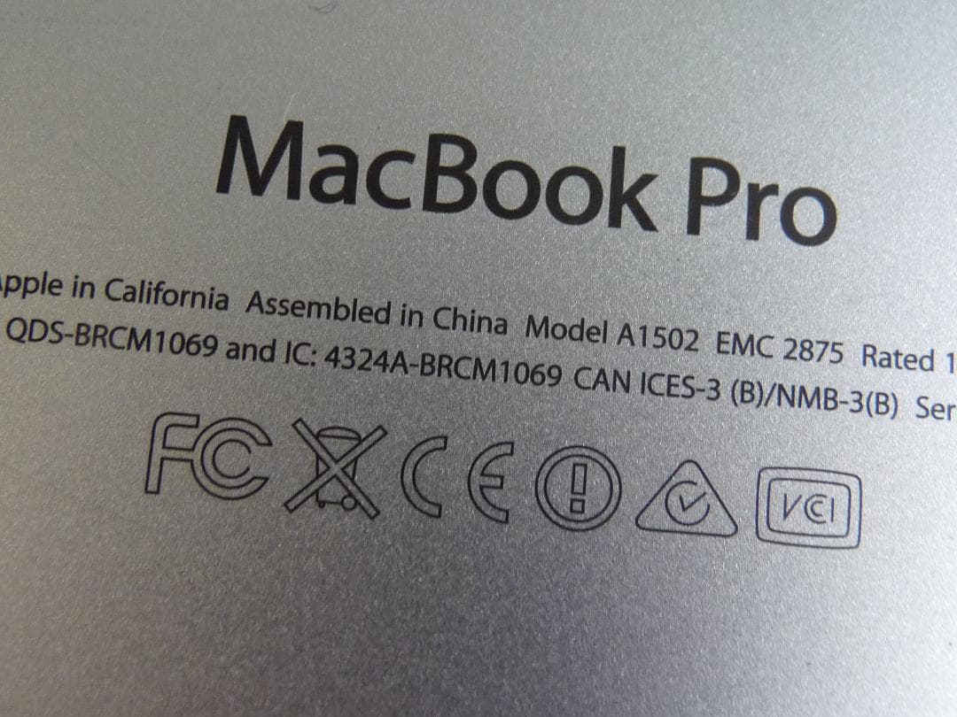 Apple Macbooks Macbook Pro A1502