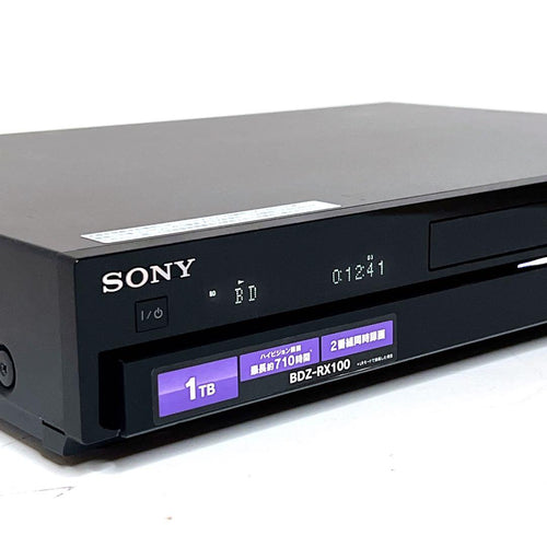 Sony Blu-Ray Recorders Bdz-Rx100 Ok