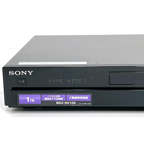 Sony Blu-Ray Recorders Bdz-Rx100 Ok