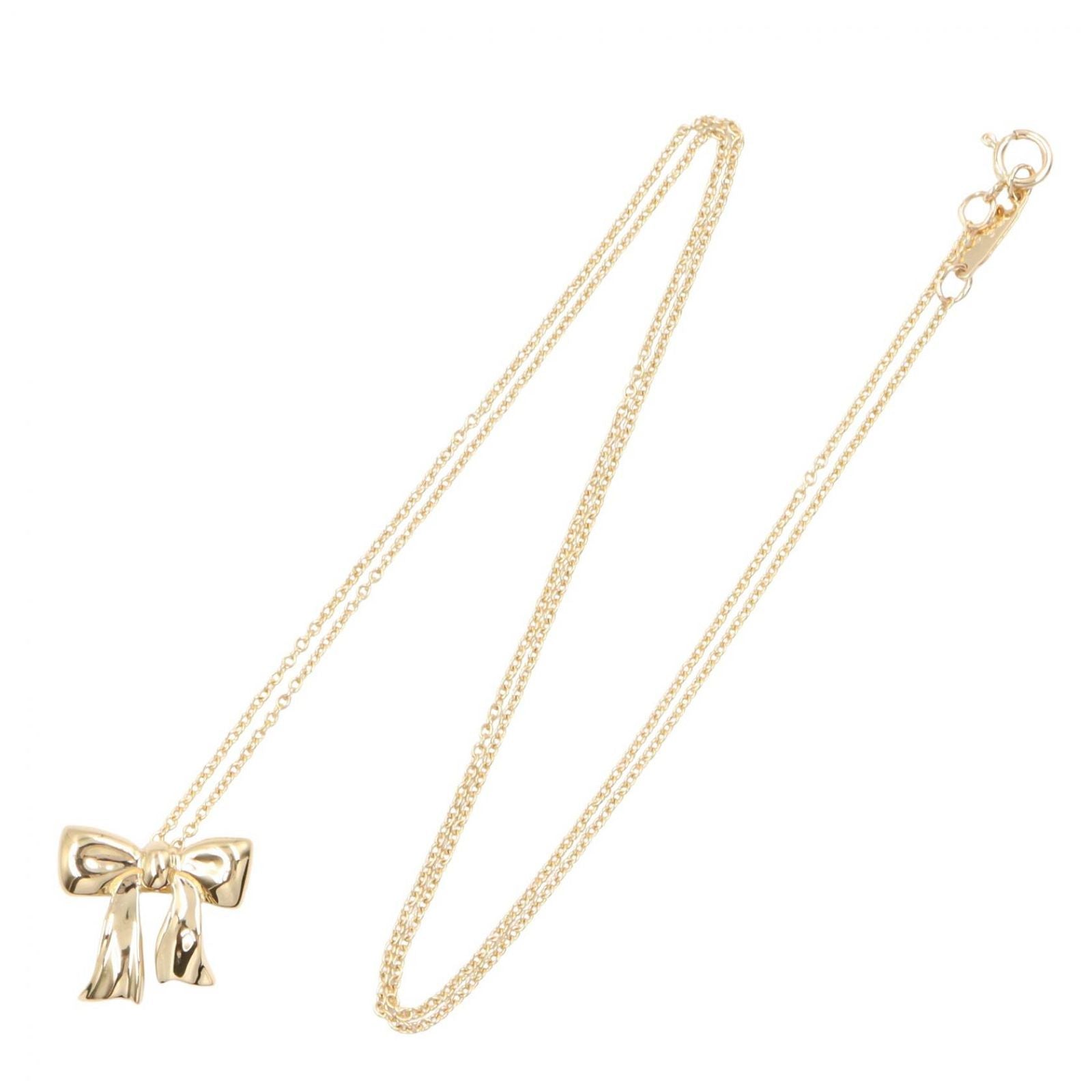 Tiffany Necklace Co 46 K18 Used A