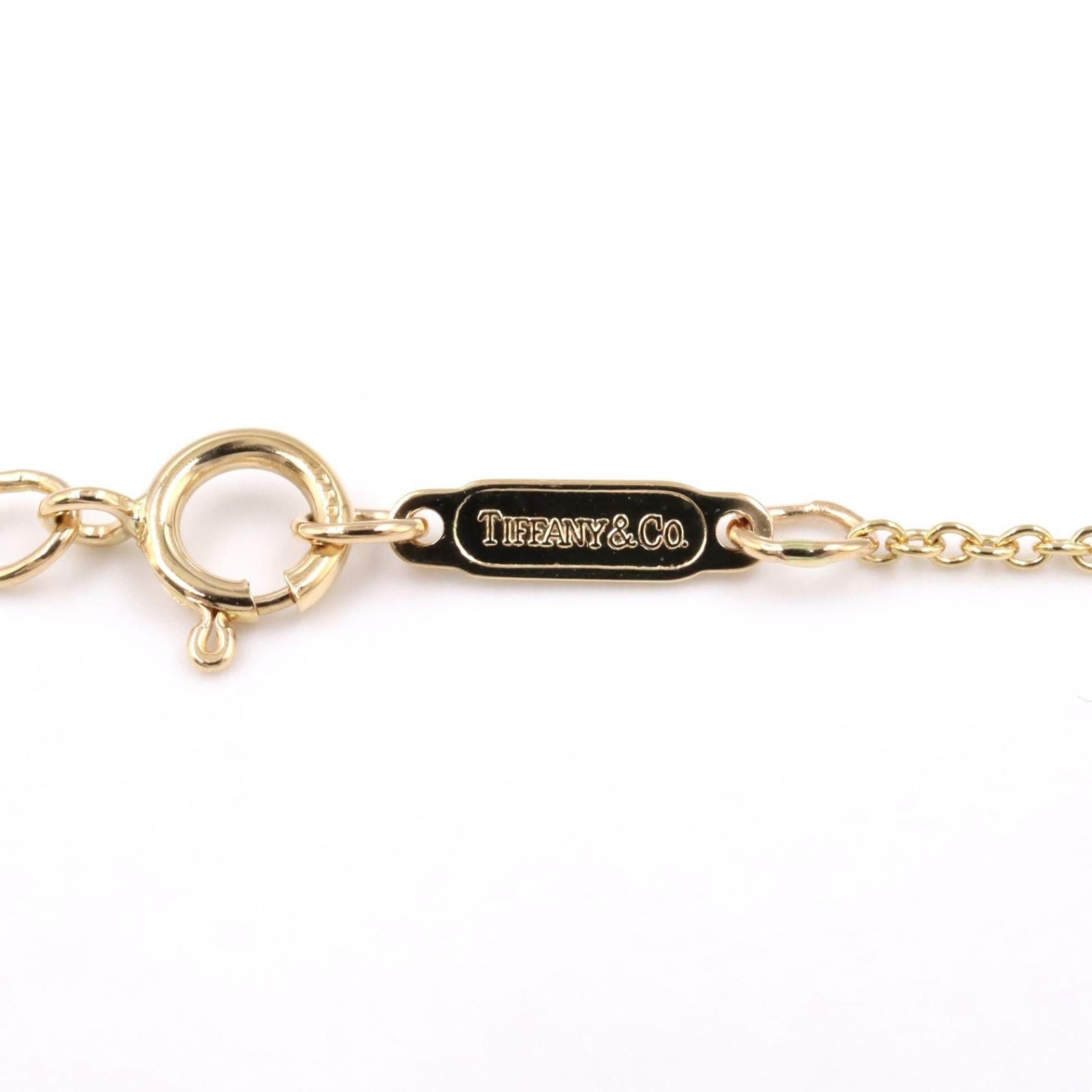 Tiffany Necklace Co 46 K18 Used A