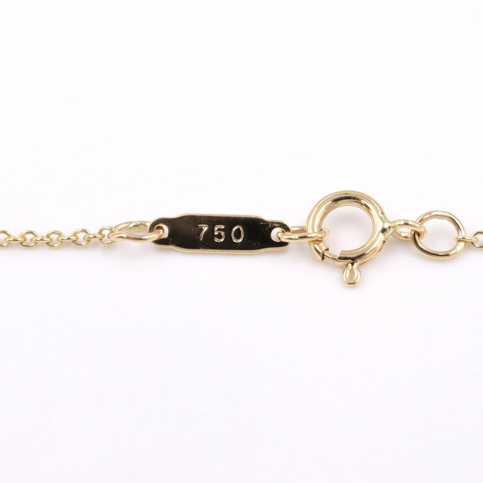 Tiffany Necklace Co 46 K18 Used A