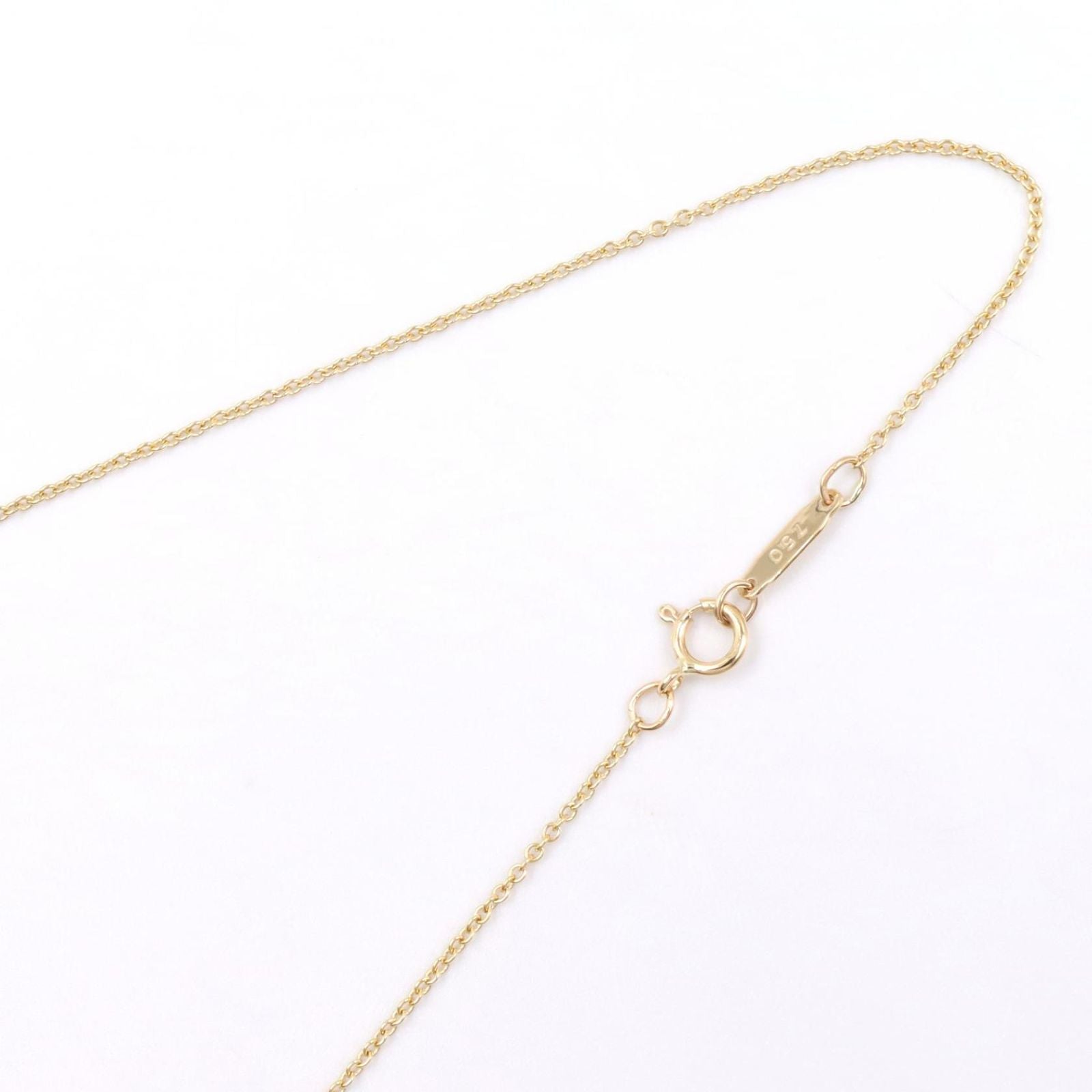 Tiffany Necklace Co 46 K18 Used A