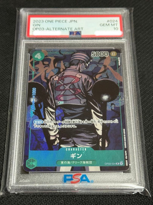 One Piece Card Game Psa10 R Op03-024