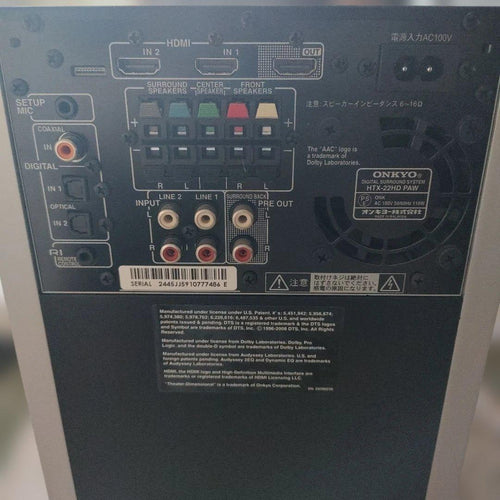 Other Onkyo Htx-22Hd