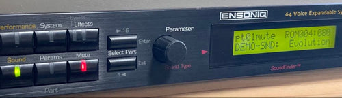 Hardware Instruments Ensoniq Mr-Rack