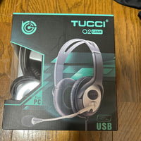 Gaming Headphones Headsets Tucci O2 Game Usb