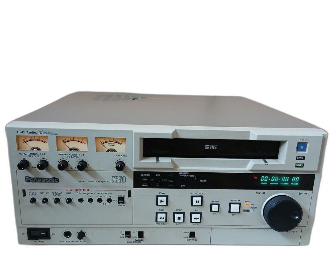 Panasonic Vhs Video Deck 7650