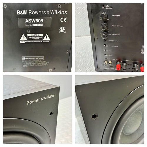 Bowers Wilkins Subwoofer B&W Asw608 Ok