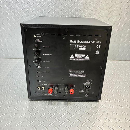 Bowers Wilkins Subwoofer B&W Asw608 Ok