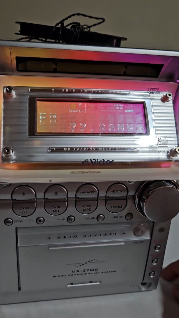 Victor Cd, Md Cassette Decks Ux-Z7Md Ux-Kz8Md