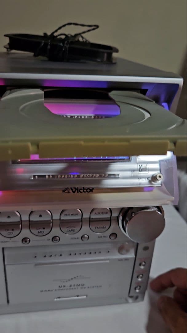 Victor Cd, Md Cassette Decks Ux-Z7Md Ux-Kz8Md