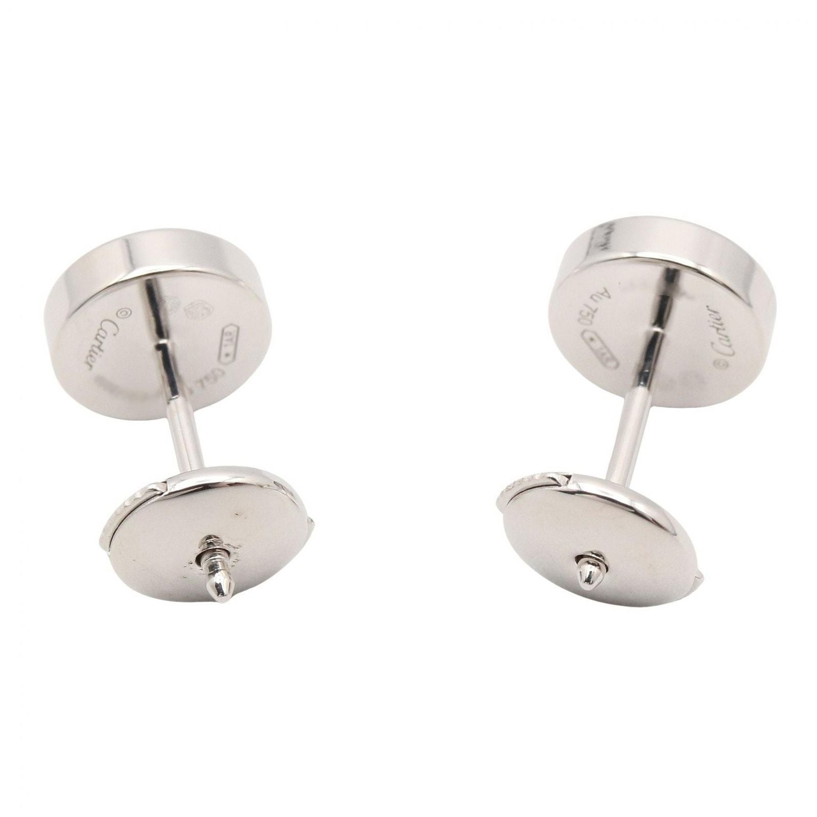 Cartier Earrings (For One Ear) K18Wg Used A