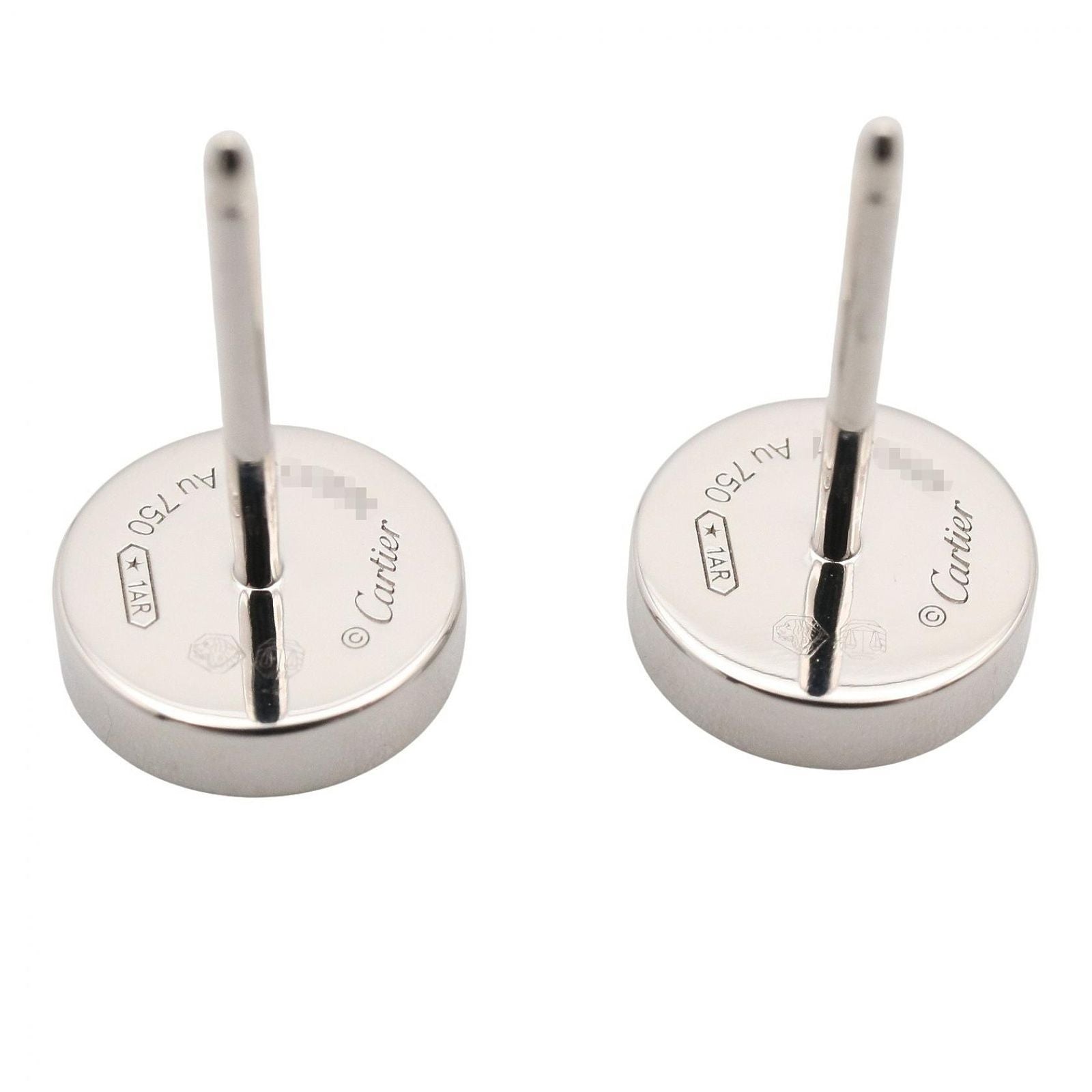 Cartier Earrings (For One Ear) K18Wg Used A