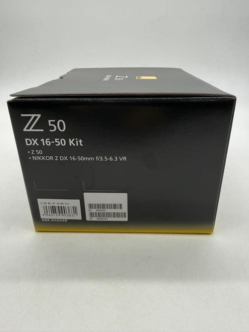 Mirrorless Interchangeable Lips Nikon Z 50 Dx 16-50 Kit