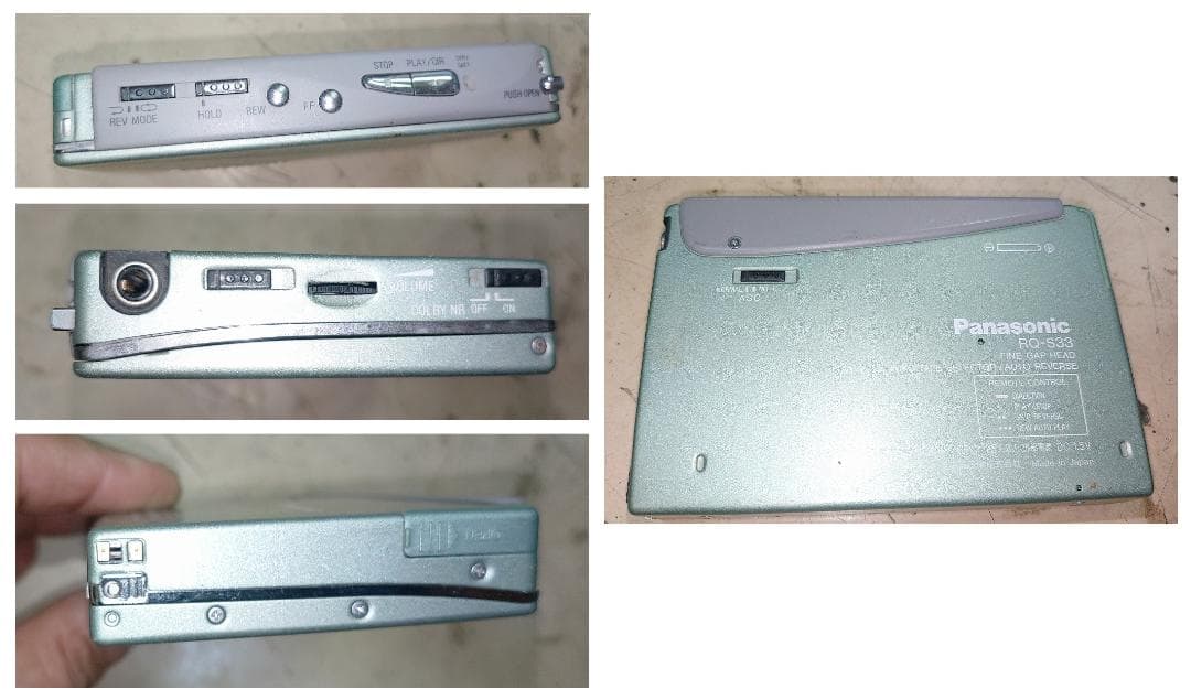 Cassette Players 3 Mr-53 Cp-K5 Rq-S33