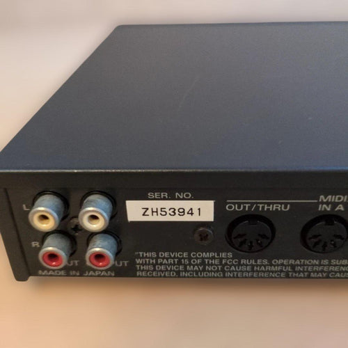 Roland Hardware Instruments Sound Canvas Sc-88Vl