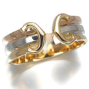 Cartier Ring 2C C C2 Sm 50 K18Yg/Wg/Pg #193597