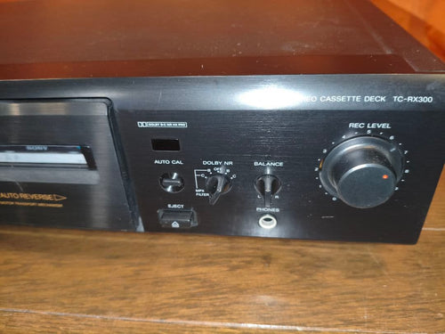 Sony Cd, Md Cassette Decks Tc-Rx300