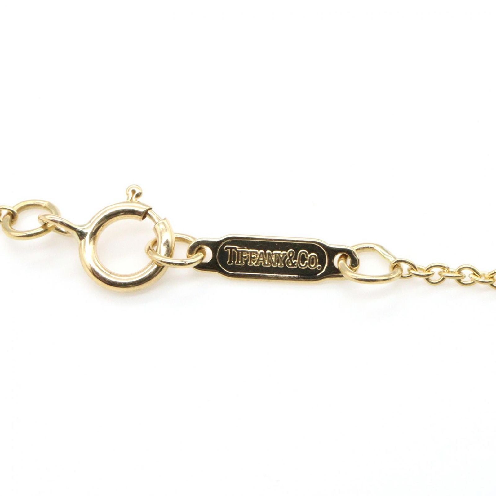 Tiffany Necklace Co 6Pd 41 K18 Pt950