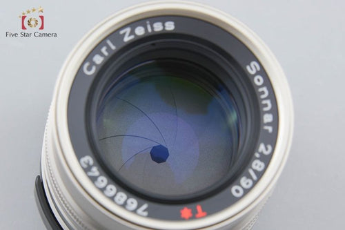 Contax Lens (Single Focus) Carl Zeiss Sonnar F/2.8 T*