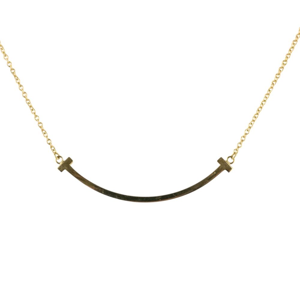 Necklace Tiffany&Co T 750 K18Yg Used