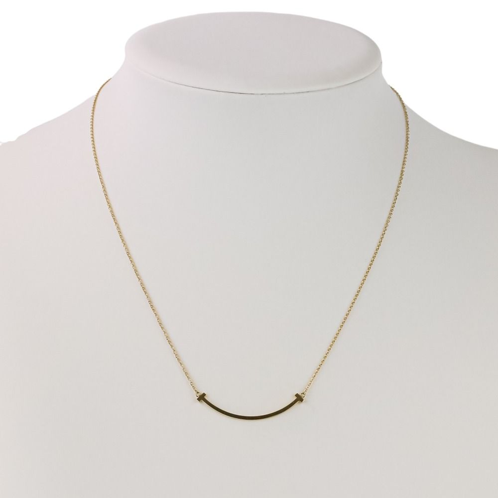 Necklace Tiffany&Co T 750 K18Yg Used