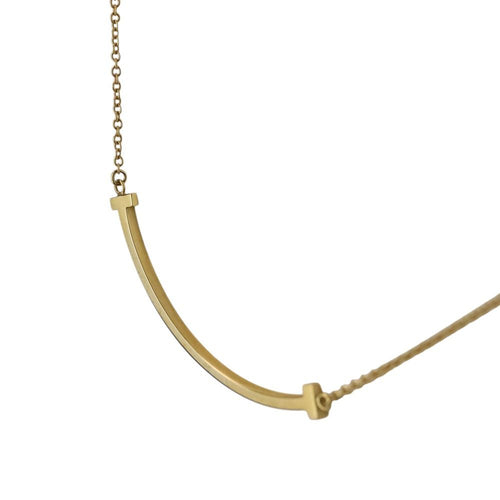 Necklace Tiffany&Co T 750 K18Yg Used