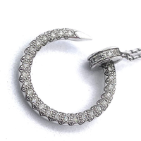 Cartier Necklace Juste Un Clou Diamonds K18 Wg B7224897
