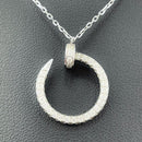 Cartier Necklace Juste Un Clou Diamonds K18 Wg B7224897