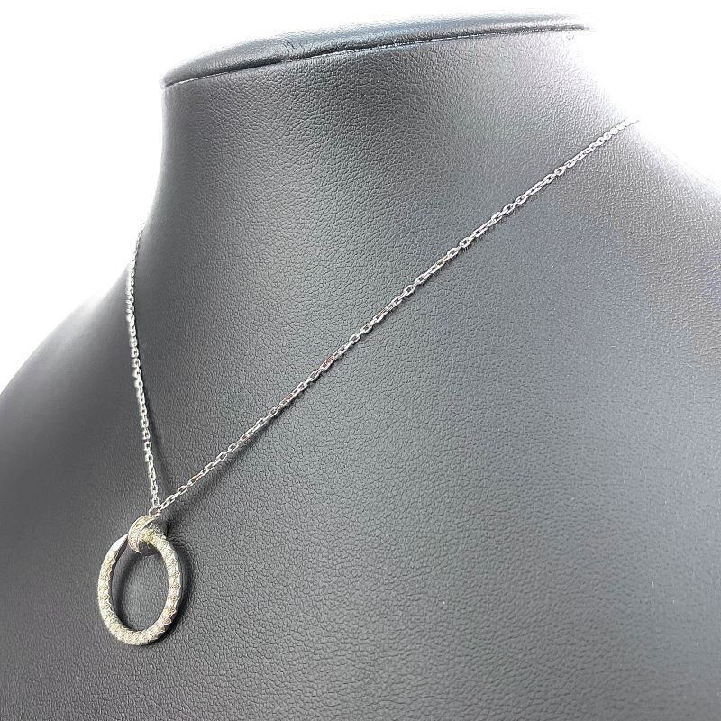 Cartier Necklace Juste Un Clou Diamonds K18 Wg B7224897