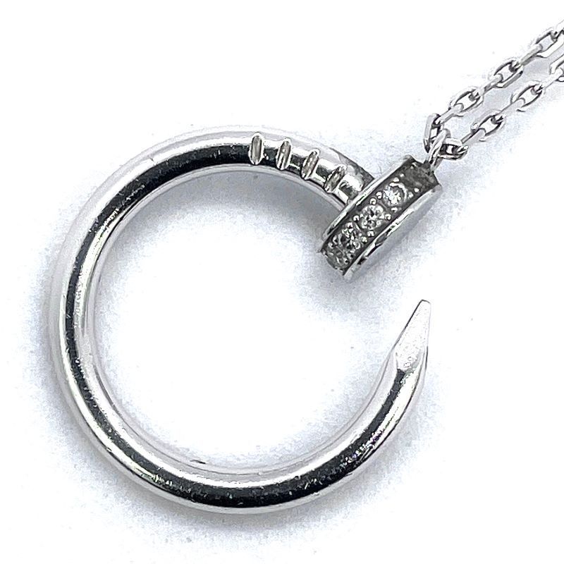 Cartier Necklace Juste Un Clou Diamonds K18 Wg B7224897