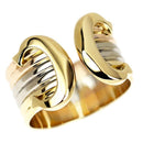 Cartier Ring K18Yg/Wg/Pg 2Clm 53