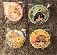Pins, Pin Badges Button