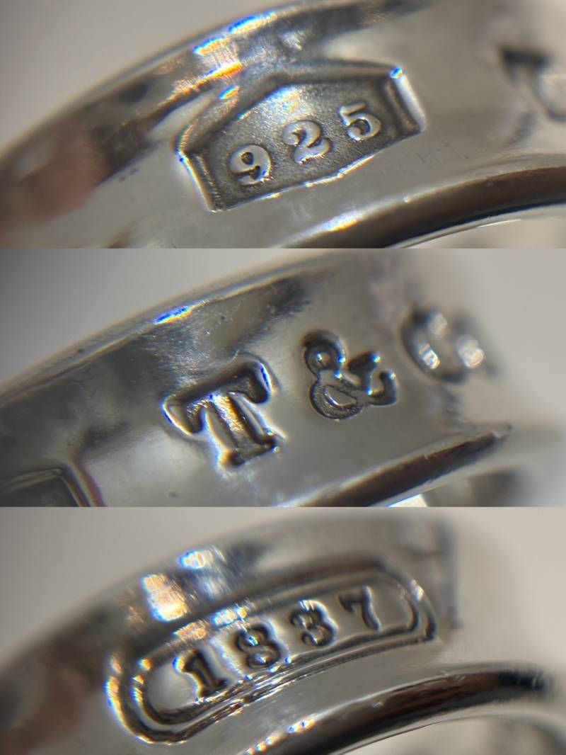 Tiffany Ring Co. 1837 925