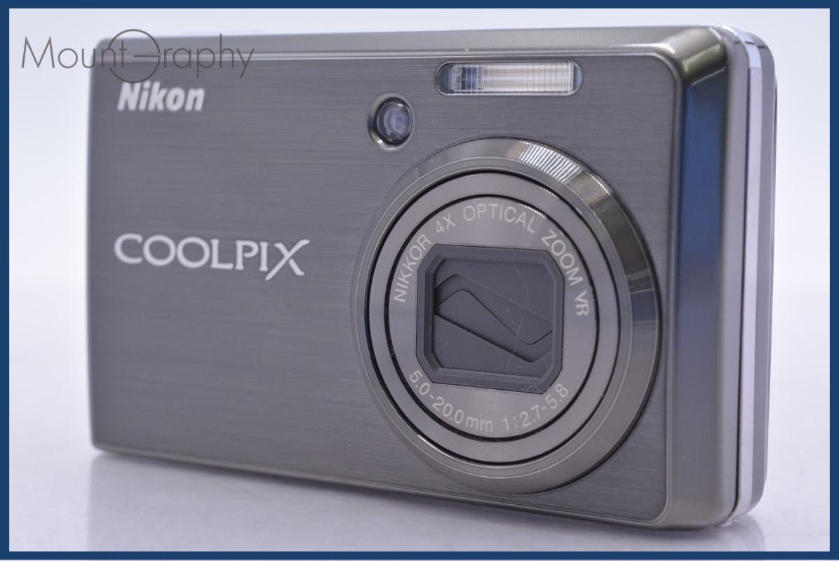 Compact Digital Camera Nikon Coolpix S600 4X #Yk7244