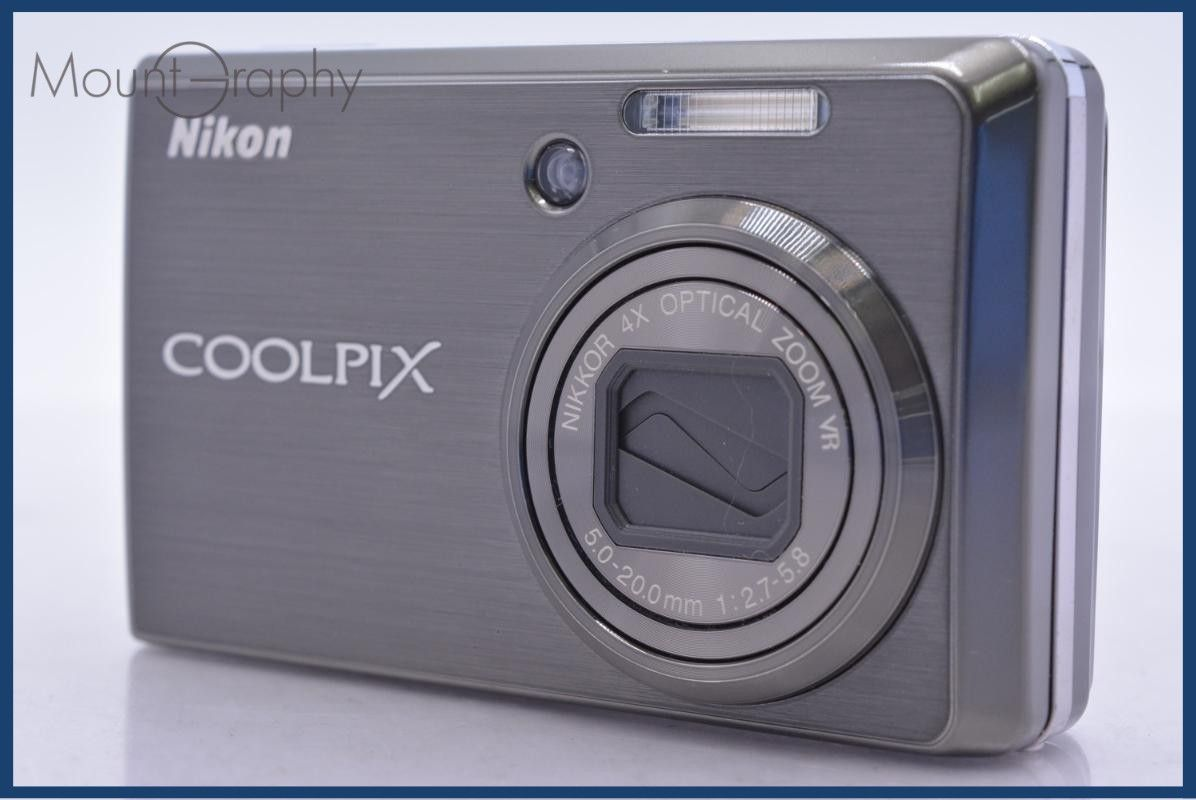 Compact Digital Camera Nikon Coolpix S600 4X #Yk7244