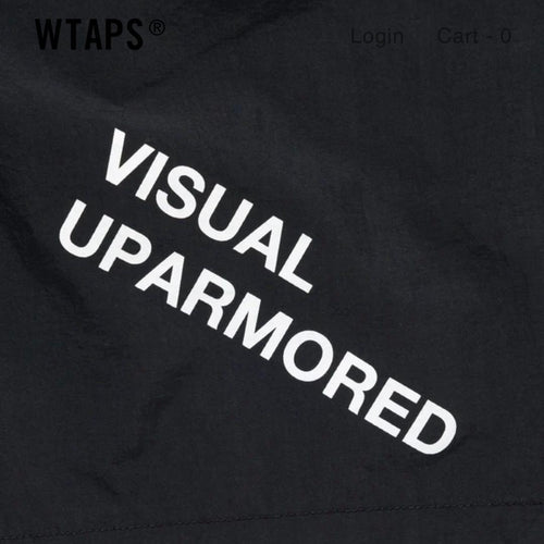 Wtaps Shorts Bermuda Spss2001 Nylon Tussah Black