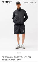 Wtaps Shorts Bermuda Spss2001 Nylon Tussah Black