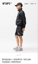 Wtaps Shorts Bermuda Spss2001 Nylon Tussah Black
