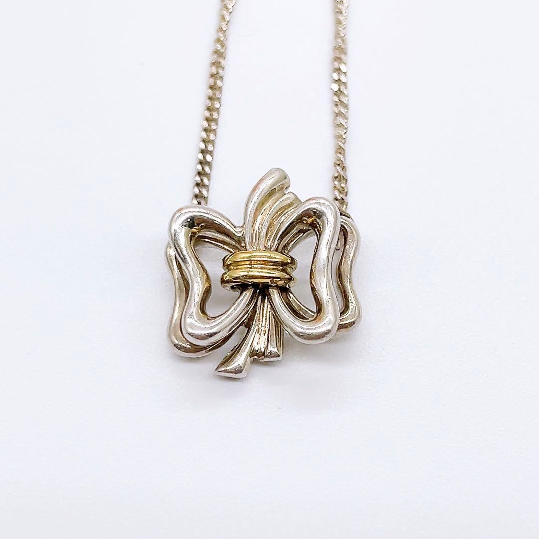 Tiffany Necklace Co K18 750