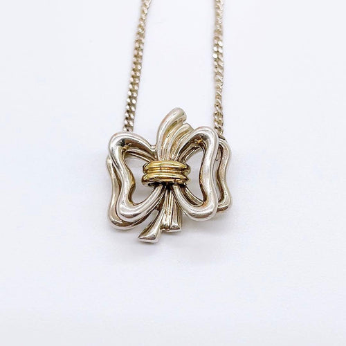 Tiffany Necklace Co K18 750