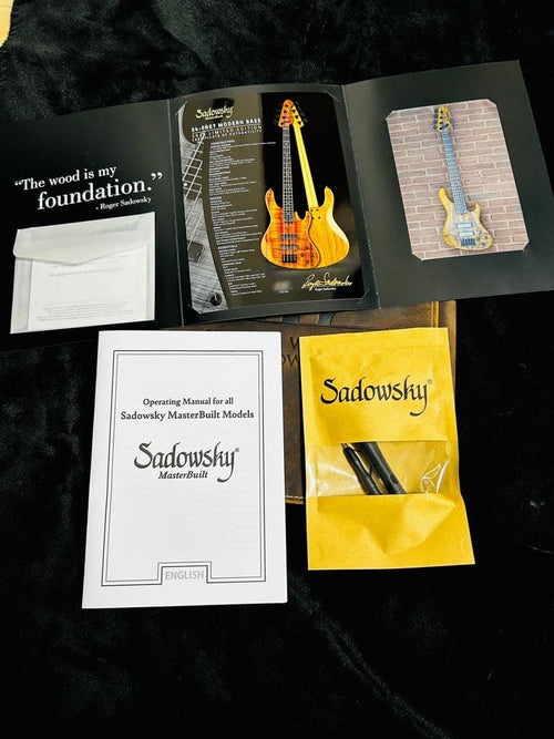 Sadowsky Guitars Electric Basses Master Built Edition