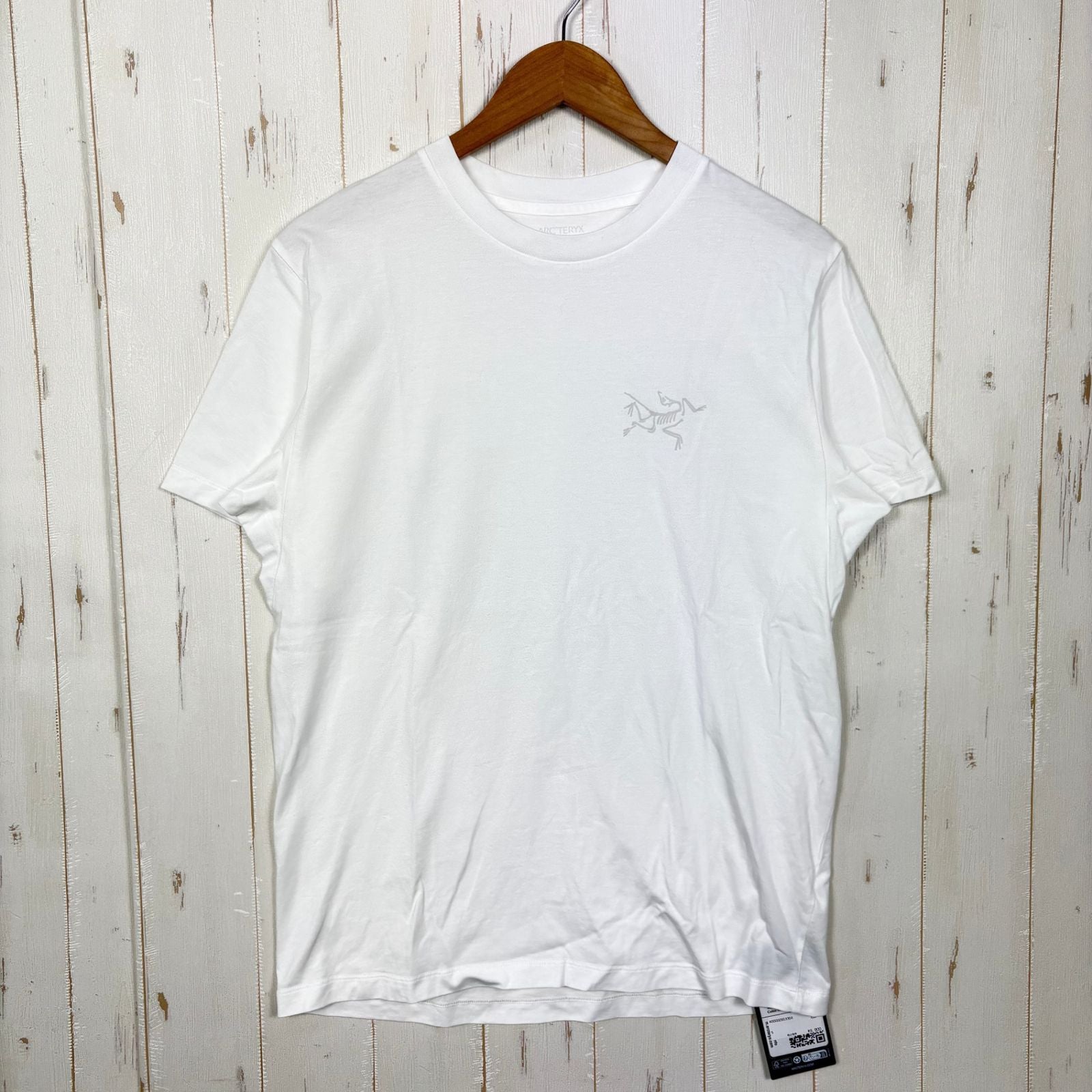 Arc'Teryx T -Shirt Under Men'S S Kragg Sl Cotton Ss White Light