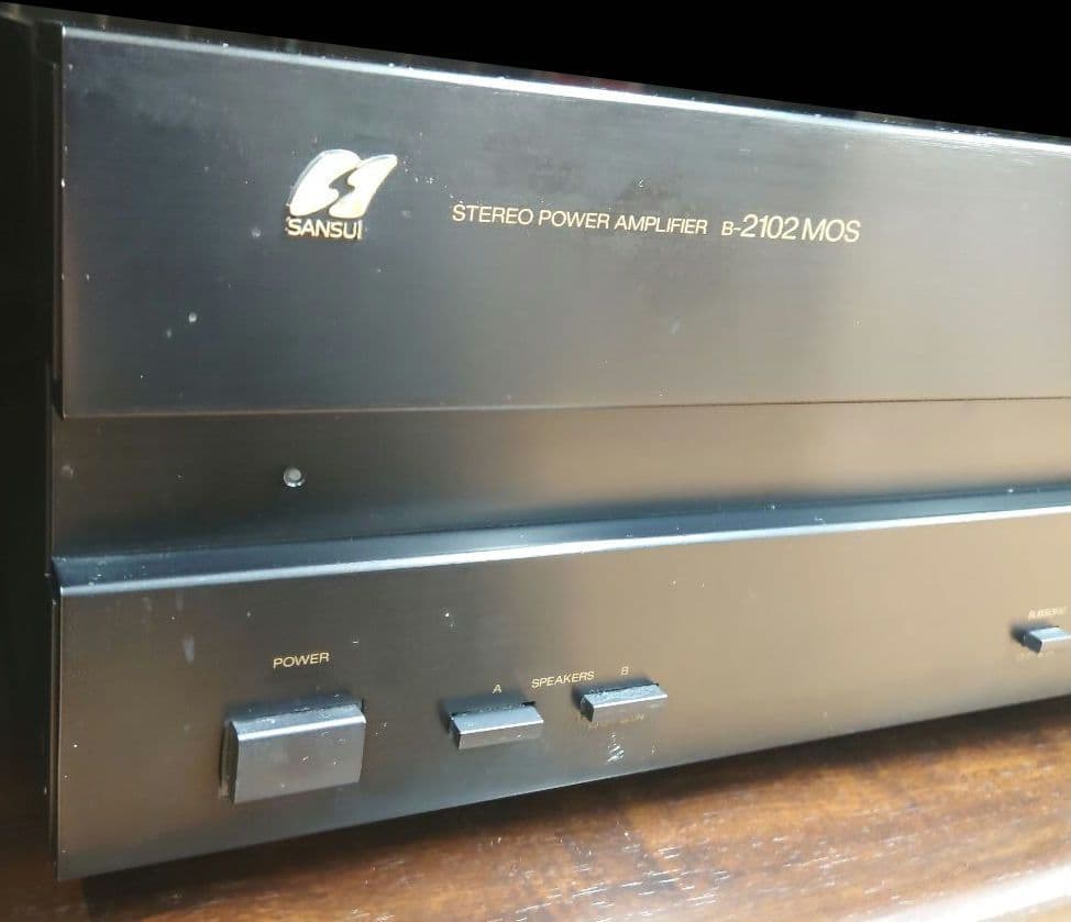 Sansui Power Amplifiers 350.000 B-2102Mos Vintage