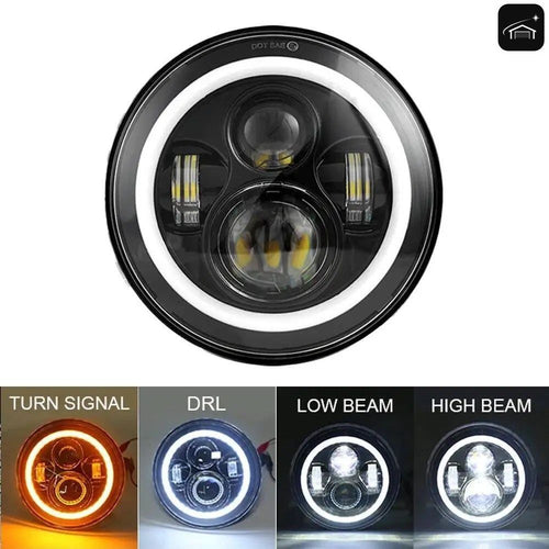 No Brand Others 7 Led Drl H4 Bmw