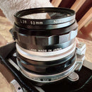 Nikomat Slr Camera (Film) Nikkor-H F/2