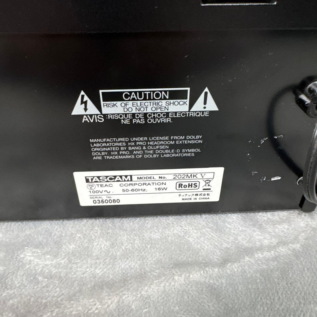 Tascam Cd Md Cassette Deck A51 202 Mk Mk5